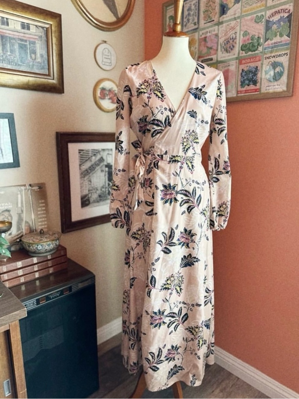 The Jetset Diaries TJD Azalea Midi Wrap Dress